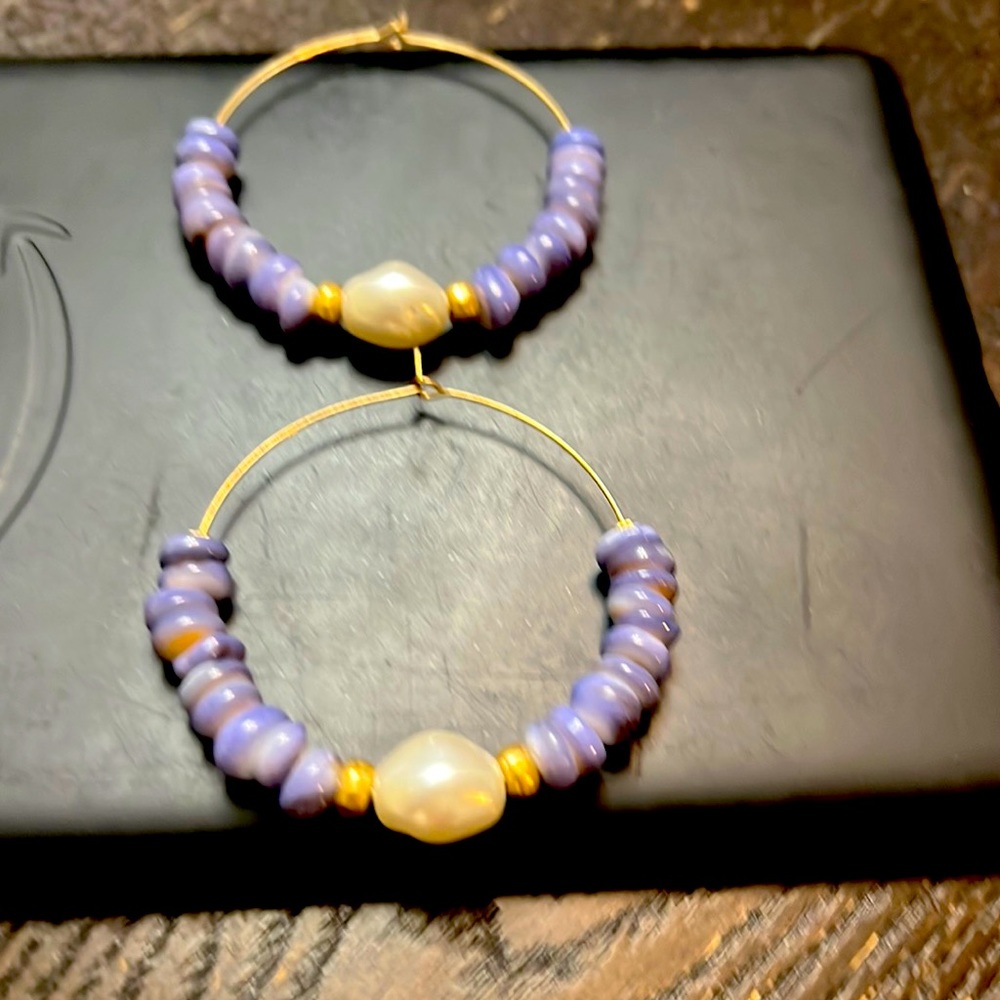 Vintage beaded earrings